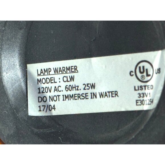 Ceramic Pumpkin Electric Wax Warmer Jack-O-Lantern Design - Picture 9 of 9